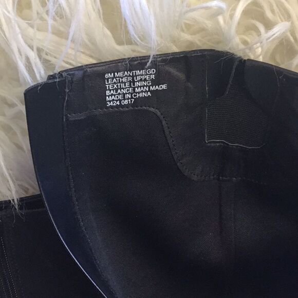 Leather boots in black size 6 M inside zipper - Picture 12 of 16